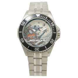 Celestial Canis Pianist Horloge