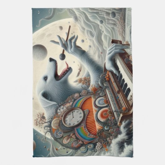 Celestial Canis Pianist Theedoek (Verticaal)