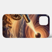 Celestial Cannon: explosie van kosmische energie Case-Mate iPhone Case (Achterkant (horizontaal))