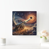 Celestial Cannon: explosie van kosmische energie Vierkante Klok (Huis)
