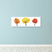 Celestial Canopy: Herfstgloed - Canvas Afdruk (Insitu (Houten vloer))