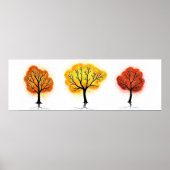 Celestial Canopy: Herfstgloed - Poster (Voorkant)