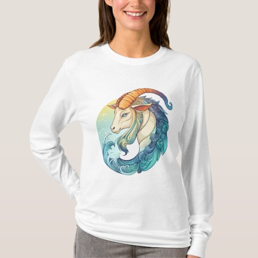 Celestial Capricorn Essence T-shirt (Voorkant)
