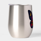 Celestial Cat-Eye Butterfly Colorful Sun Moon Boho (Rechts)