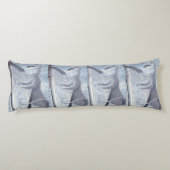 Celestial Cat Harp – Dreamy Body Pillow Lichaamskussen (Achterkant)