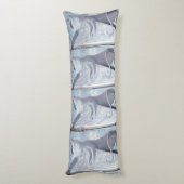 Celestial Cat Harp – Dreamy Body Pillow Lichaamskussen (Achterkant (Verticaal))