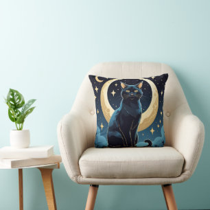 Celestial Cat Sierkussen – Magical Moonlight & S