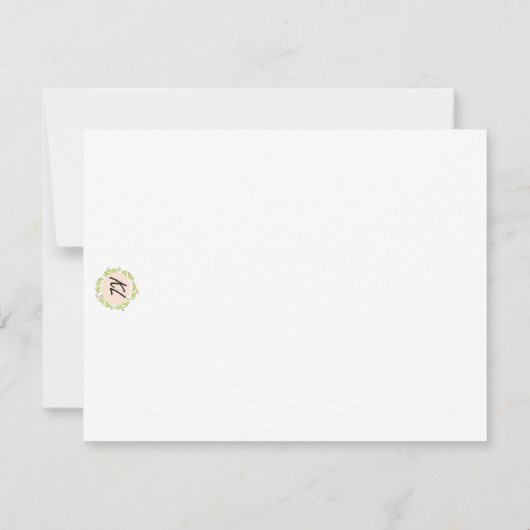 Celestial Cats Notecard Bedankkaart (Achterkant)