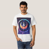 Celestial Chic Space Afbeelding T-shirt Collectie (Voorkant volledig)