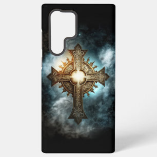 Celestial Christelijk Cross Samsung Galaxy Hoesje