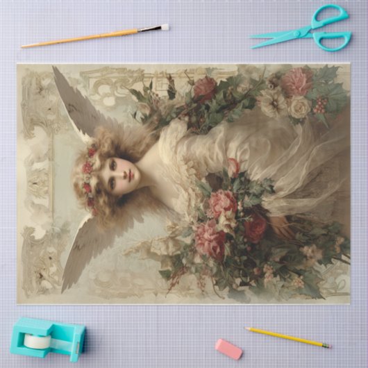 Celestial Christmas Angel Tissuepapier (Craft)