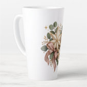 Celestial Christmas Elegance Latte Mok (Linkerhoek)