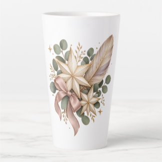 Celestial Christmas Elegance Latte Mok
