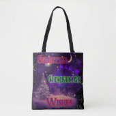 Celestial Christmas Tote Bag (Voorkant)