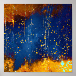 Celestial Chronicles: A Night Sky of Ancient Lore Poster