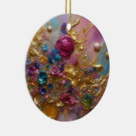 Celestial Circles Keramische Ornamenten (Rechts)