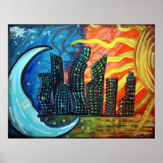 Celestial City Poster (Voorkant)