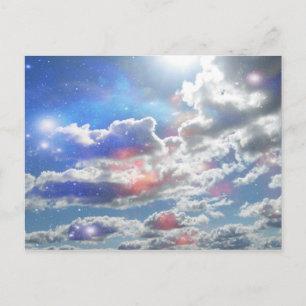 Celestial Clouds Briefkaart