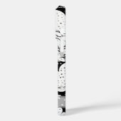 Celestial Clouds Stars Doodle gepersonaliseerd Case-Mate iPhone Case (Achterkant / Links)