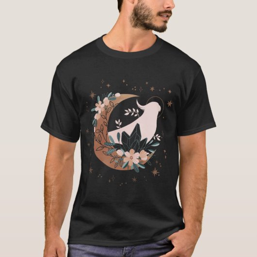 Celestial Cockatiel vintage T-shirt (Voorkant)