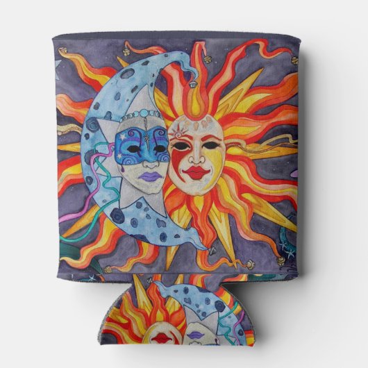 Celestial Comedy en tragedie Blikjeskoeler (Achterkant)