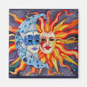 Celestial Comedy en tragedie Magneet (Voorkant)