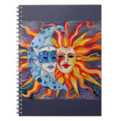 Celestial Comedy en tragedie Notitieboek (Voorkant)