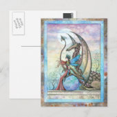 Celestial Compainions Fairy en Dragon Briefkaart (Voorkant / Achterkant)