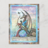 Celestial Compainions Fairy en Dragon Briefkaart (Voorkant)
