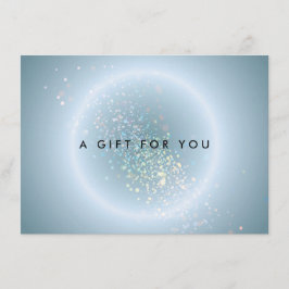 Celestial Confetti Glow Blue Cadeaubon