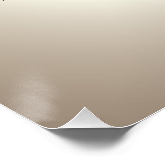 Celestial Confetti Glow Gold Perfect Poster (Hoek)