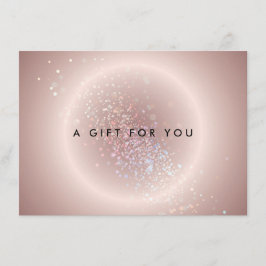 Celestial Confetti Glow Pink Cadeaubon