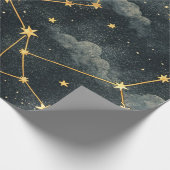 Celestial Constellation Star Pattern (1) Cadeaupapier (Hoek)