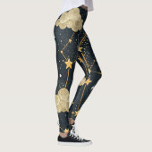 Celestial Constellation Star Pattern (2) Leggings (Rechts)