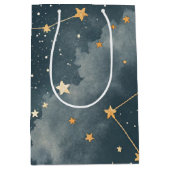 Celestial Constellation Star Pattern (4) Medium Cadeauzakje (Voorkant)
