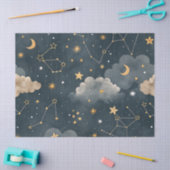 Celestial Constellation Star Pattern (5) Tissuepapier (Craft)