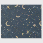 Celestial Constellation - Sterrennacht (1) Cadeaupapier (Vlak)