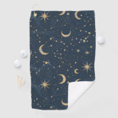 Celestial Constellation - Sterrennacht (1) Golfhanddoek (Insitu)