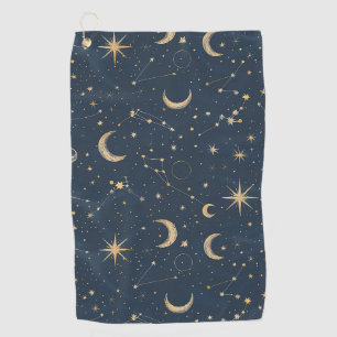 Celestial Constellation - Sterrennacht (1) Golfhanddoek