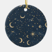Celestial Constellation - Sterrennacht (1) Keramisch Ornament (Voorkant)