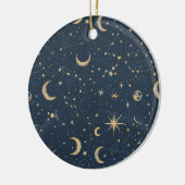 Celestial Constellation - Sterrennacht (1) Keramisch Ornament (Links)
