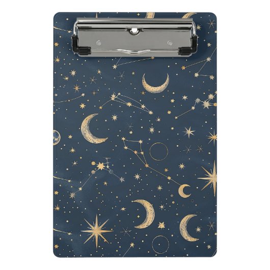Celestial Constellation - Sterrennacht (1) Mini Klembord (Voorkant)