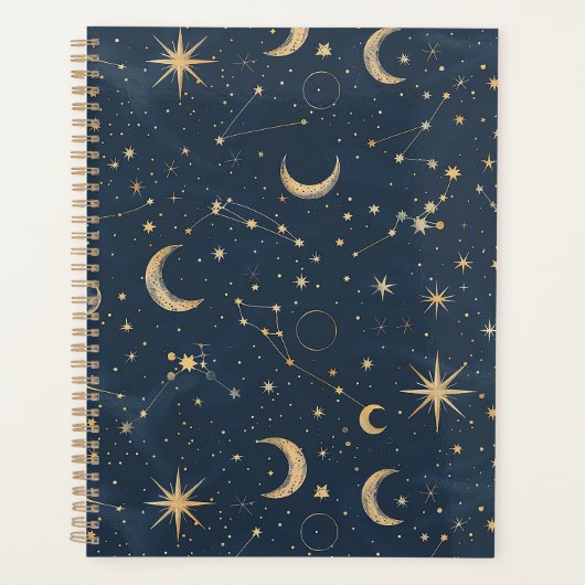 Celestial Constellation - Sterrennacht (1) Planner (Voorkant)