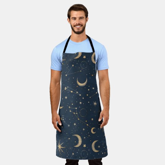 Celestial Constellation - Sterrennacht (1) Schort (Gedragen)