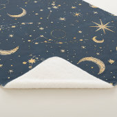 Celestial Constellation - Sterrennacht (1) Sherpa Deken (3/4)