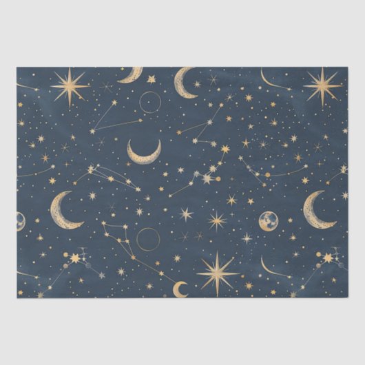 Celestial Constellation - Sterrennacht (1) Tissuepapier (Voorkant)