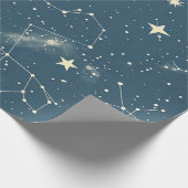 Celestial Constellation - Sterrennacht (2) Cadeaupapier (Hoek)