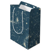 Celestial Constellation - Sterrennacht (2) Medium Cadeauzakje (Achterkant Gekanteld)