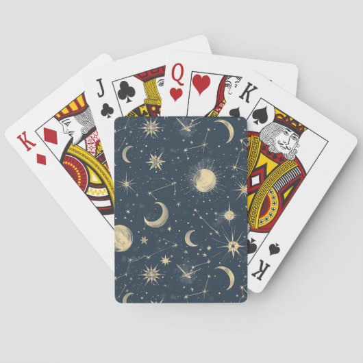 Celestial Constellation - Sterrennacht (2) Pokerkaarten (Achterkant)