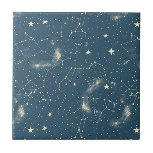 Celestial Constellation - Sterrennacht (2) Tegeltje (Voorkant)